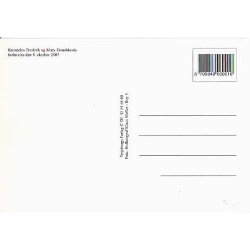 Kronprins Frederik og Mary Donaldson - Trojaborg ROY 5 - Ubrugt