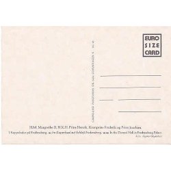 Kongefamilien p&aring; Fredensborg Slot. G.