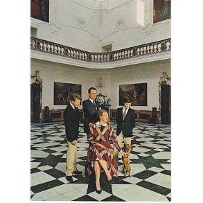 Kongefamilien på Fredensborg Slot. G.