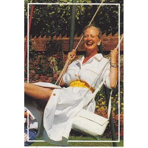 Dronning Margrethe II - S - u/no