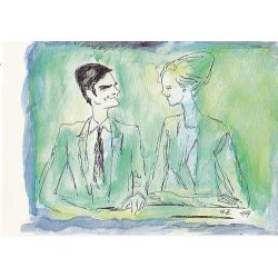 Dronning Margrethe II og Prins Henrik. F.M.