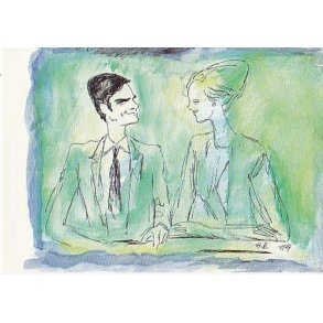 Dronning Margrethe II og Prins Henrik. F.M.