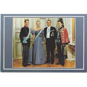 Kongefamilien på Amalienborg. T.u/no