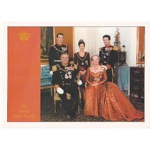 Kongefamilien på Amalienborg. T.u/no