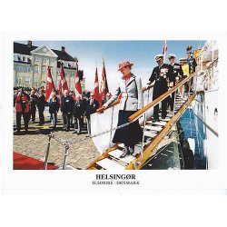 Dronning Margrethe besger Helsingr