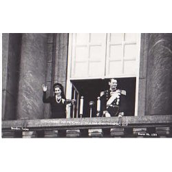 Kongeparet ved Proklamationen.St.6384