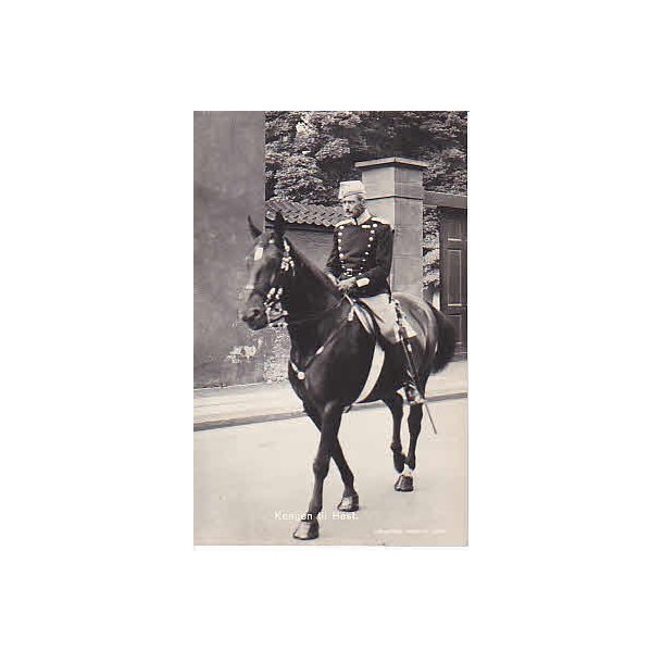 Kongen til hest. St. 4089