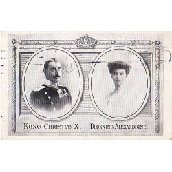 Kong Christian X og Dronning Alexandrine