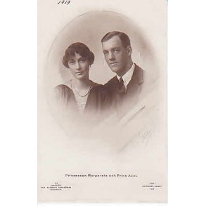 Prinsessan Margareta og prins Axel. A.E. 789