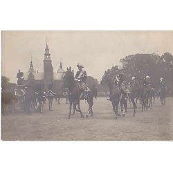 Kongen til hest ved Rosenborg Slot