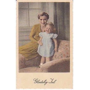 Kronprinsesse Ingrid og Margrethe u/no