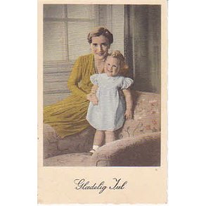 Kronprinsesse Ingrid og Margrethe. R.O.u/no