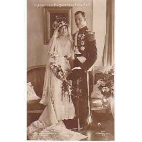Prinsessan Margareta og prins Axel. A.E. 793