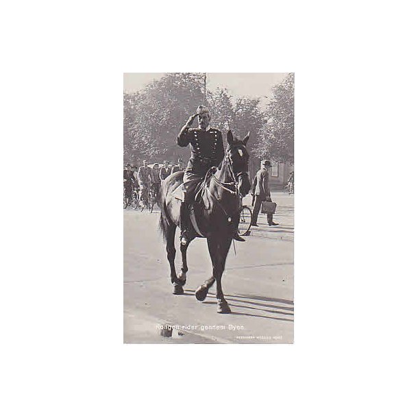 Kongen til hest. St. 4085