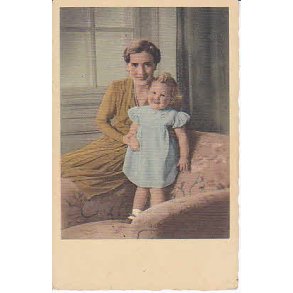 Kronprinsesse Ingrid og Margrethe u/no