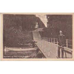 Christian x ved Kongebroen - Fredensborg