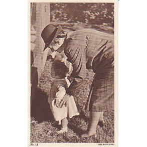 Dronning Alexandrina og Margrethe. C.Aller 13.