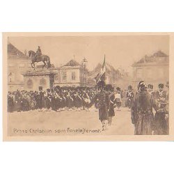 Prins Christian som Faneljtenant. D.V.8