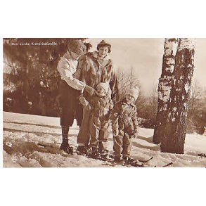 Den Norske Kronprinsfamilie. - D.35