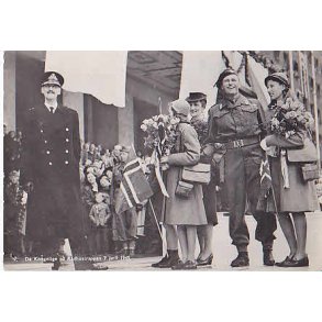 De Kongelige p Rdhustrappen 7.Juni 1945