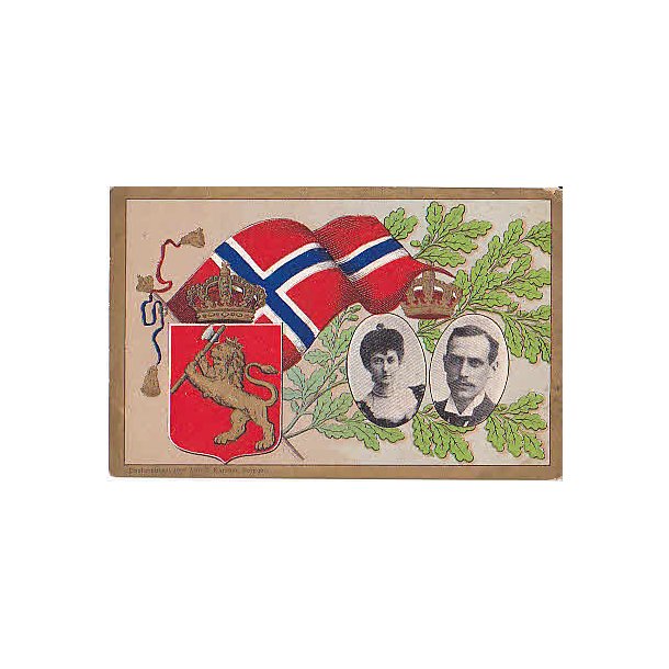 Kong H&aring;kon VII og Dronning Maud.