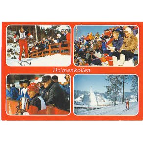 Kongen på Holmekollen. Mettet 70