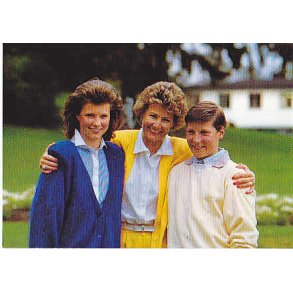 Kronprinsesse Sonja - Marthe Louise - Hkon Magnus.