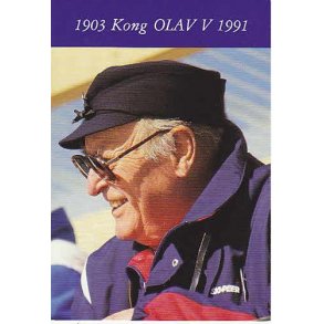 Kong Olav V. !903 - 1991. - K.76