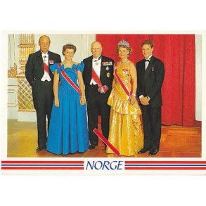 Norges Kongefamilie. Muva 700.