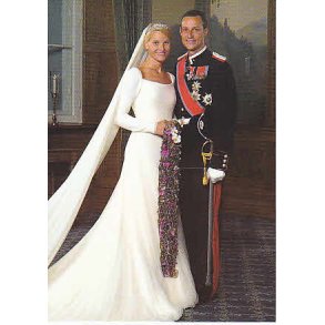 Kronprinseparret Mette-Marit og Håkons Bryllup.