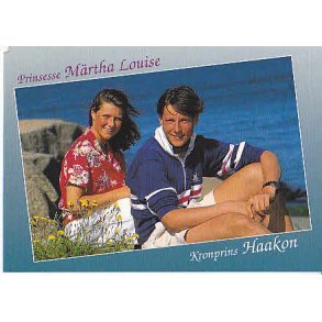 Kronprins Håkon og Prinsesse Martha Louise.