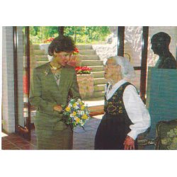 Dronning Sonja og Gunhild - Asker Museum -