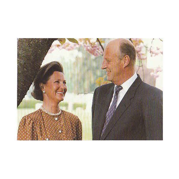 Kong Harald og Dronning Sonja -Kortmann