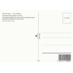 Kong Harald V. p&aring; Signingsferd.