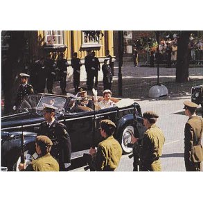 Kongeparret på Signingsferd.