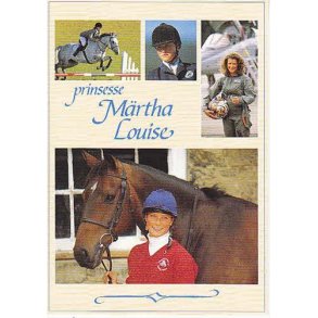 Prinsesse Martha Louise til Hest.