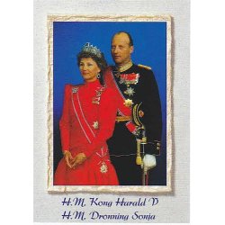 Kong Harald og Dronning Sonja - Aune