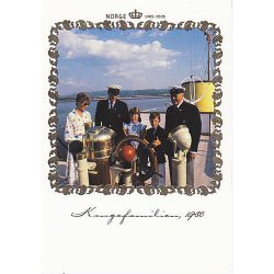 Norges Kongefamilie p Kongeskibet Norge