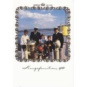 Norges Kongefamilie p Kongeskibet Norge