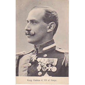 Kong Hkon VII. af Norge.  - A.V.511