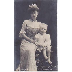 Dronning Maud og Kronprins Olav.