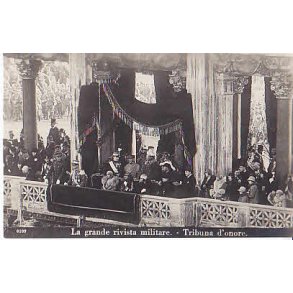 La grande Rivista militare - Tribuna d´ónore