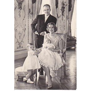 Prince Rainier - Princesse Grace - Albert-Caroline
