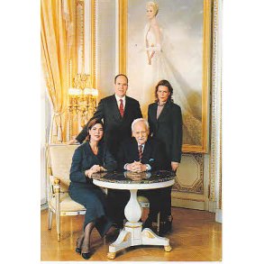 Prince Rainier -Albert - de Hanovre -Stephanie