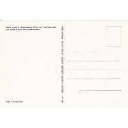 Franz Josef II und Fyrstin Gina von Liechenstein