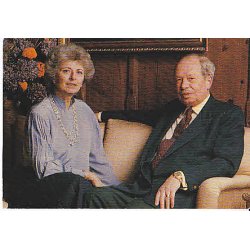 Franz Josef II und Fyrstin Gina von Liechenstein