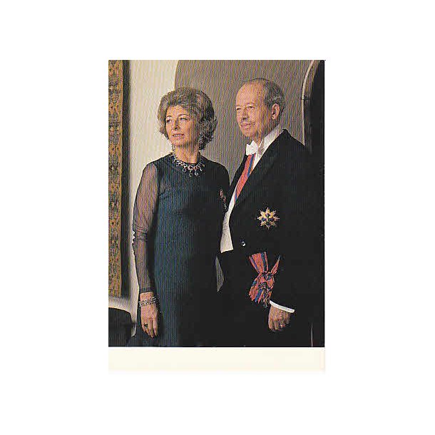 Franz Josef II und Fyrstin Gina von Liechenstein