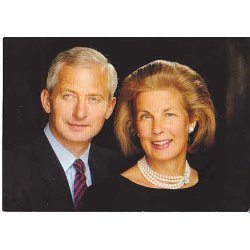 Furst Hans-Adam II und Furstin Maria.