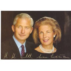 Furst Hans-Adam II und Furstin Maria.