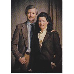 Furst Hans-Adam II und Furstin Maria.